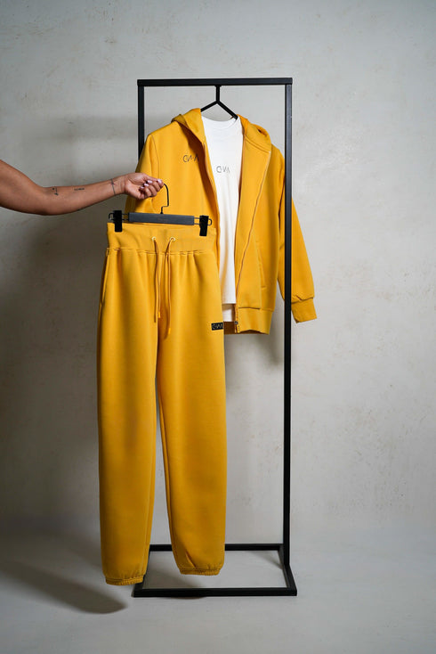 D.N.A Dámská oversize mikina se zipem a kapucí F-OFF