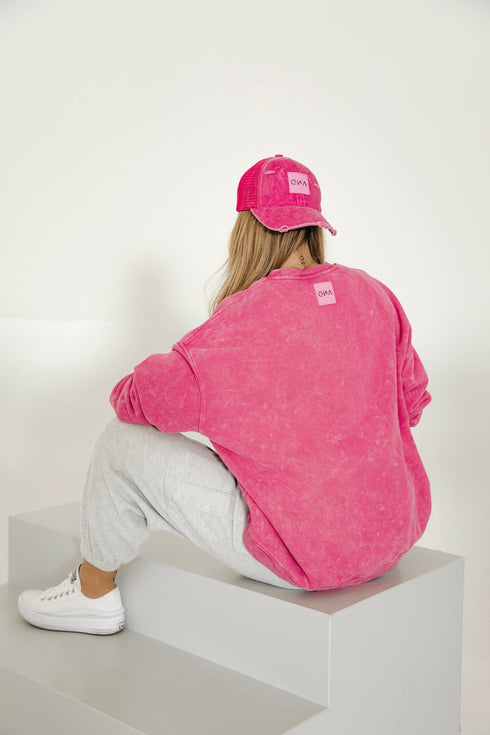 D.N.A Washed Bavlněná Mikina