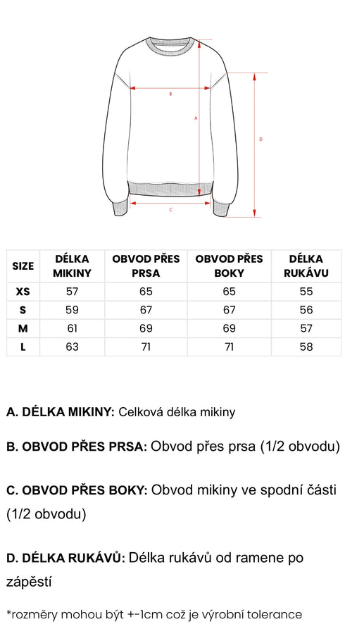 Dámská mikina "Paní Perníčková u tyče"