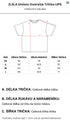 D.N.A Unisex Oversize Tričko LIPS