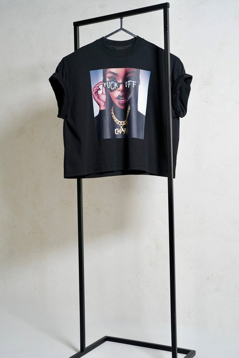 D.N.A Unisex Oversize Tričko F-OFF