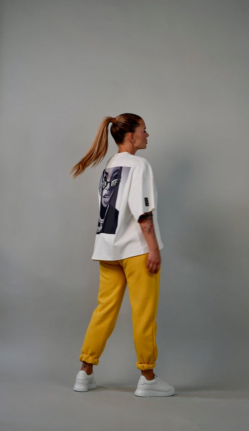 D.N.A Unisex Oversize Tričko F-OFF