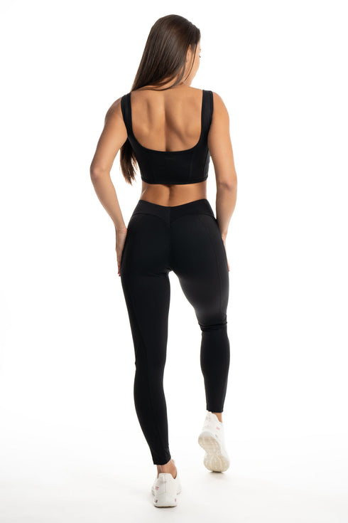 Push-up legíny V Back Futuristic