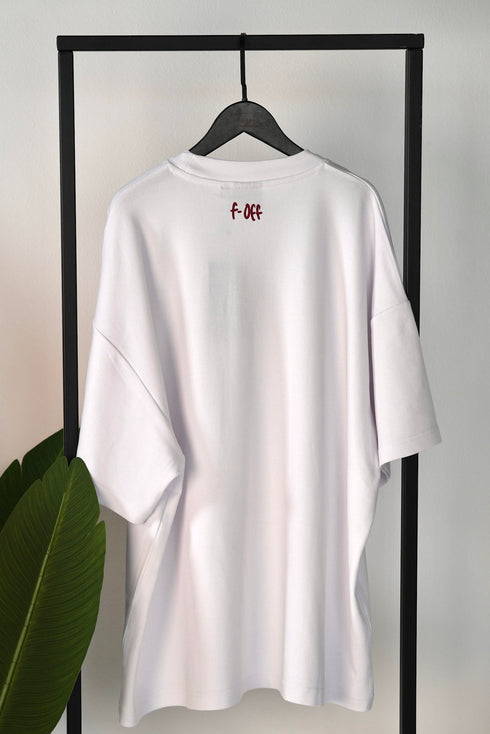 D.N.A Unisex Oversize Tričko FUCK