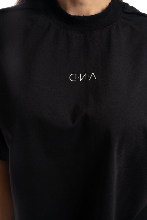 D.N.A Unisex Oversize Crop Tričko