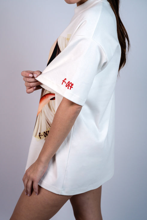 D.N.A Unisex Oversize Tričko FUCK