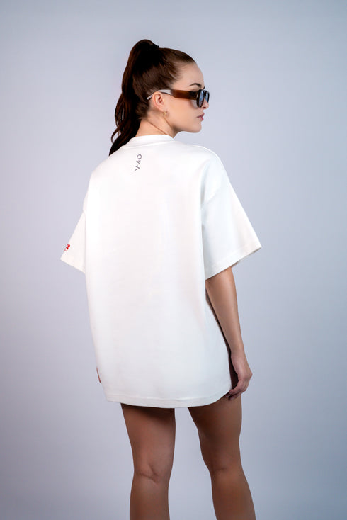 D.N.A Unisex Oversize Tričko FUCK