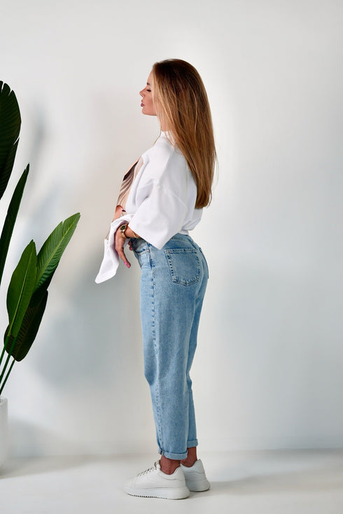 D.N.A Unisex Oversize Tričko FUCK