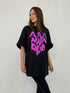 D.N.A Oversize Tričko PUFF White