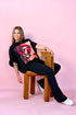 D.N.A Unisex Oversize Tričko LIPS