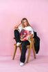 D.N.A Unisex Oversize Tričko LIPS
