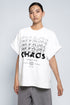 D.N.A Oversize Tričko CHAOS IDENTITY FRONT