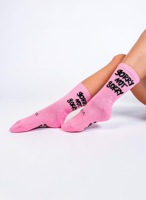 D.N.A 3/4 Froté ponožky SORRY